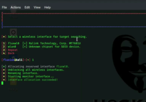 Hack wifi password by Evil-Twin attack with Fluxion