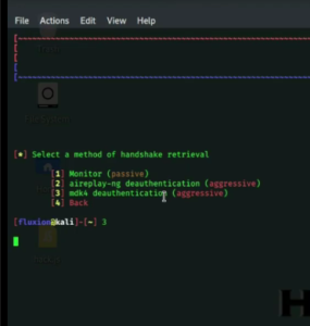 Hack wifi password by Evil-Twin attack with Fluxion