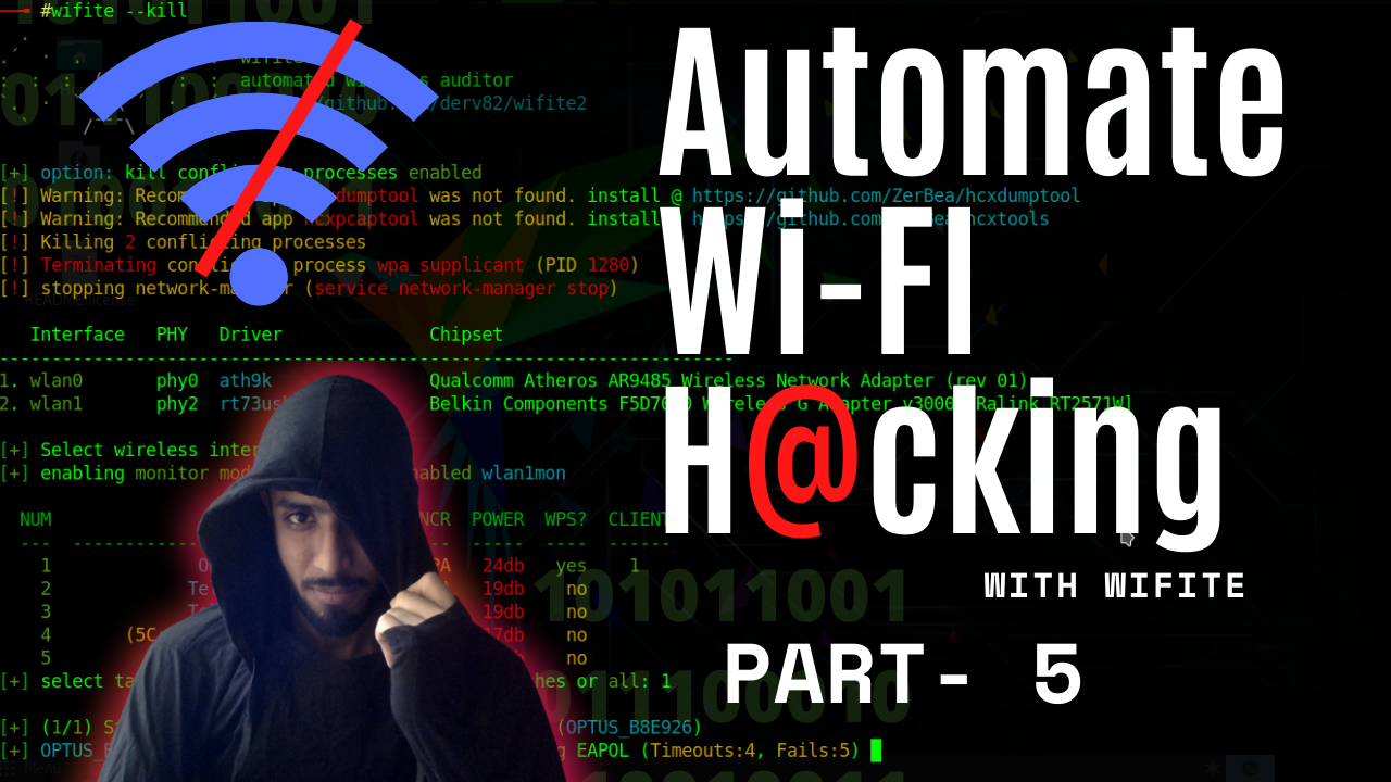 Automate Wi-Fi hacking with Wifite 2 and hack with a single command - Anirban Roy